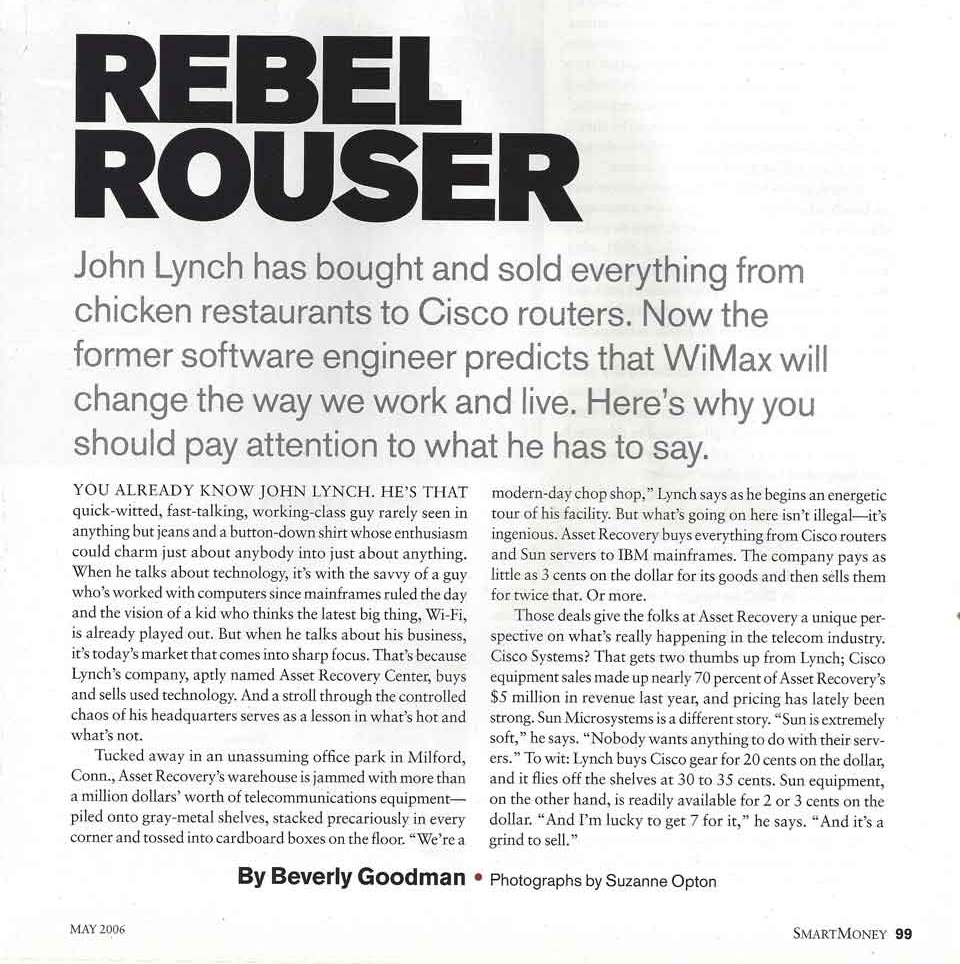 Smart Money Magazine - Rebel Rouser